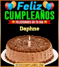 Felicidades en tu día Daphne